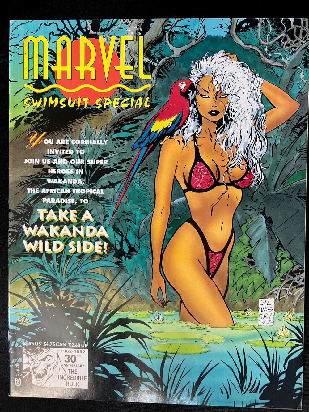 VINTAGE 1991 "MARVEL SWIMSUIT SPECIAL" - NM/M - One Shot - 35 yrs. old!